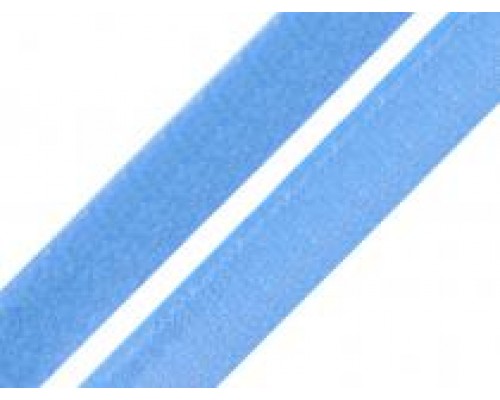 Липучка пришивная шир.2,5 см (25 мм) арт.3570 цв.голубой уп.25 м